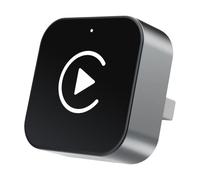 Cymwer 2 in 1 Wireless CarPlay Android Auto Adapter Wireless CarPlay Adapter Convert Wired To Wireless Mini Carplay&Auto Box Dongle Auto Connect for and Android Factory Wired Cars