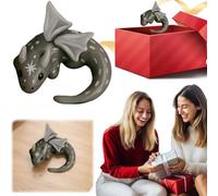 Cymwer 2Pcs Cute Dragon Adoption Kit Emotional Supporting Dragon Ornament