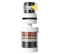 Cymwer 360 Degree Rotation Water Saving Bubbler 6 Layers Water Filter Splashproof Universal Splash Nozzle Mixer Bubbler for Home Kitchen Bathroom