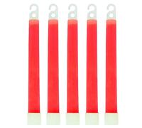 Cymwer 5pc6 inch Military Glow Light Stick Waterproof Concert Party Light Stick with Hook Camping Hiking SOS Gear Survival kit, Lasts 12 Hours of Lighting
