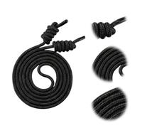 Cymwer Adjustable Braided Jump Rope 2.8-4.3m Double-layer Cardio Workout | Smooth Swing Rope Heat-shrink Reinforced Tips Drawstring Storage Bag Aerobic Exercise Indoor Outdoor Fitness