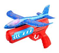 Cymwer Airplane Launcher Outdoor Plane Flying Non Slip Kids Catapult Plane With/without Light for Kids 6 Years Old and Up Birthday Gifts for Boys Girls