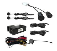 Cymwer Car Blind Spot Detection IP67 Waterproof Parking Sensor Kit Assist Lane Changing Detection Set Monitor Kit