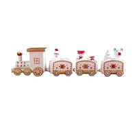 Cymwer Christmas Ornament Toy Exquisite Small Train Decor Props Festival Theme Christmas Birthday Party Decoration