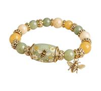 Cymwer Colored Spring Blessings Bracelet for Strength Hope and Joy (Green