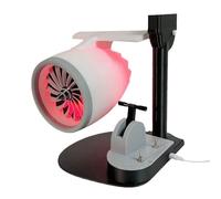 Cymwer Creative Desktop Turbofan Light, Jet Engine Model Kit With Humidification, Turbo Desktop Fan with 3D Printed Exquisite for Home Office