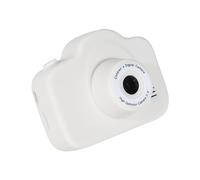 Cymwer Digital Photo Multifunctional Micro Camera Toy Portable Child Selfie Camera Toy USB Charging for Children Party (White)
