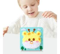 Cymwer DIY Embroidery Doll Set Cartoon Animal Sewing Craft Kit