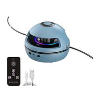 Cymwer Electric Jump Rope, Blue, LED Display, 10 Speed Adjustment, Bluetooth Music, Adult