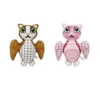 Cymwer Game Cartoon Stuffed Animal Plushies, 13.4 Inch Cute Owl Doll Stuffed Animal Toy for Game Fans Collectible Gift-MIX-2PCS