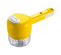 Cymwer Garlic Cutter Handheld Wireless Cream Butter Blenders 3 Stirring Heads Waterproof Self-Cleaning Kitchen Accessories