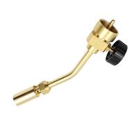 Cymwer Heating Gas Torch Flame Gun Full Copper Spray Torch Nozzle Pencil Flame Gas Welding Torch High Temperature for Soldering/Brazing
