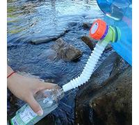 Cymwer Hose Connection Piece, Flexible Extendable Tube Water Bucket Accessories, Faucet Hose for Camping Picnic, Extendable 18cm Hosepipe for Filling your Drinking Water Container
