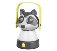 Cymwer Kids LED Lantern Waterproof Cute Animal Flashlight Outdoor Camping Lantern Birthday Gifts for Toddlers (Grey)
