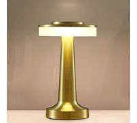 Cymwer LED Table Lamps USB Charging Dimmable Coffee Bar Hotel Bedside Read Night Lights (Golden)