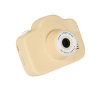 Cymwer Mini Toddler Camera Multifunctional Child Selfie Camera Toy with Lanyard Digital Camcorder Toy USB Charging for Children Party Gifts (Yellow)