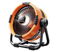 Cymwer Portable Camping Fan with LED Lantern, 20000mAh Rechargeable Battery Powered Fan Table Fan Camping Gear for Picnic Fishing