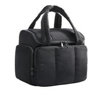 Cymwer Portable Cosmetic Travel Bag with Multi-Pockets Toiletries Organizer with Wet-Dry Separation & Handle for Full-Sized Toiletries Accessories