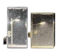 Cymwer Snow Street Scenery Lamp, Snowflake DIY Night Flowing Light, Make Your Own Christmas Night Light