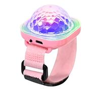 Cymwer USB Bracelet Disco Lights Sound Control Mini Wrist Strap Ball Light Kids Toy Atmosphere Lighting for Club KTV