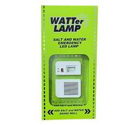Cymwer Waterproof Outdoor Camping Lamp No Battery Portable LED Salt Water Lights Pollution-Free Protection Lighting Reusable Energy Saving Lamp Light Last Up to 250H for Car Outdoor Beach