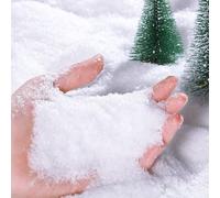 CYMYGS 100g Christmas Artificial Fake Snow Flakes Decorative, Artificial Snow Decorations, Snowflakes for Crafts Xmas Party Decor Holiday Winter Decor Christmas Tree Decorations