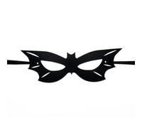 CYMYGS 1pcs Black Mask Eye, Halloween Bat Eye Mask, for Adult Eyemask for Halloween, Festival, Carnival, Fancy Costume, Cosplay Party Fancy Dress