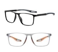 CYMYGS 2 Pairs of Bifocal Reading Glasses, Vision Sync Glasses