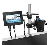 CYMYYDS 12.7/25.4mm Online Coding Machine, Inkjet Coding Machine Automatic Online Assembly Line Coding Machine, Printer Inkjet Coder for Almost Any Surfac,25.4mm