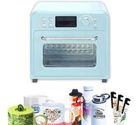 CYMYYDS 1400W Sublimation Oven Machine with Digital Display, 16L/30L Light Convection Oven for Sublimation Blanks Mugs Tumblers Cups Water Bottles Bulk Printing 16L