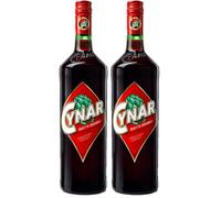 Cynar 70 cl 165 ABV Italian Bitter Artichoke Amaro Liqueur Pack of 2