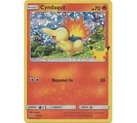 Cyndaquil 10/25 Holo Pokemon Card (McDonalds Collection 2021) + 1x TitanCards® Toploader