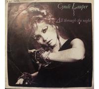 Cyndi Lauper All Through The Night Dutch 45 7" sgl Pic Slv Netherlands / Holland