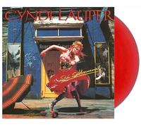 CYNDI LAUPER LP She's So Unusual RED VINYL Special Edn +Inner inc PRINCE Trk NEW