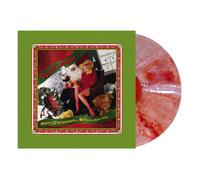 CYNDI LAUPER - MERRY CHRISTMAS. HAVE A NICE LIFE [Clear w/Red & White Swirl]