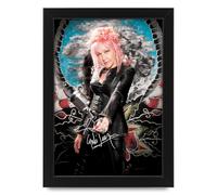 Cyndi Lauper Poster Print - Limited Edition Autograph Fan Gift - Collectible Memorabilia Merchandise (Unframed A3 (30x40cm))