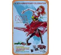 Cyndi Lauper She's So Unusual 30th Anniversary Celebration Double Sided Poster Vintage Metal Tin Sign Retro Metal Sign Home Bar Pub Garage Decor Gifts Home Wall Art Decoration Retro tin Sign 8x12
