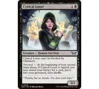 Cynical Loner (Foil) | Duskmourn: House of Horror