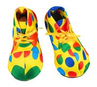 CYNOSURETECH 1 Pair Of Clown Shoes, Large Fun Spoof Shoes, Rainbow Clown Shoes, Cosplay Shoes, Stage Performance Shoes, Suitable For Costume Parties And Festival Performances
