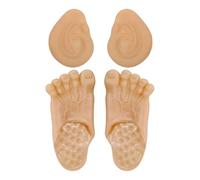 CYNOSURETECH 1 Pair Of Simulated Giant Slippers And 1 Pair Of Simulated Ears, Role-Play Props, Creative And Funny Slippers, Party Costume Accessories