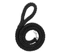 CYNOSURETECH 1 Piece Braided Leash, Pet Leash, Strong Leash, Pet Travel Supplies, Durable Leash (Black)