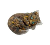 CYNOSURETECH 1 Piece Of Mini Cat Ornaments, Engraved Ornaments, Home Decoration Ornaments, Desktop Accessories, Gift Ornaments