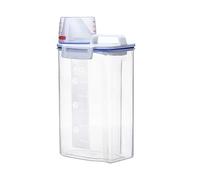 CYNOSURETECH 1 Piece Rice Storage Container, Food Storage Container with Measuring Cup, 2kg Cereal Container, Cereal Storage Box, Food Storage, Rice Measuring Cup, Pet Food Storage Container, Rice Storage
