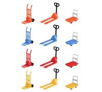 CYNOSURETECH 12-Piece Mini Stroller Model, Dollhouse Decoration Model, Dollhouse Accessories, Miniature Landscape Accessories, Creative Toys For Children
