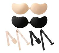 CYNOSURETECH 2 Backless Bra Extenders And 2 Bra Straps, Adjustable Bra Straps, Bra Accessories, Non-Slip Bra Straps