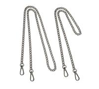 CYNOSURETECH 2 Pieces Of Bag Metal Chains, Shoulder Bag Replacement Chains, Diy Bag Materials, Fashionable And Simple Bag Chains