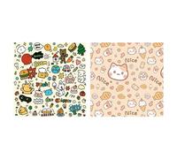 CYNOSURETECH 2 Pieces Of Cat Wrapping Cloth, Cat Fixing Cloth, Cat Anti-Scratch Cloth, Cat Restraint Tools, Cat Grooming Accessories