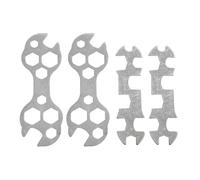 CYNOSURETECH 4 Piece Bicycle Wrench, Multi-Function Tool, Bicycle Repair Tool, Simple Wrench, Portable Wrench Tool