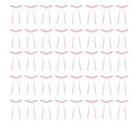 CYNOSURETECH 40 Pieces Bow Cake Decorations, Women'S Cake Decorations, Simple Cake Decorations, Party Supplies, Dessert Baking Accessories