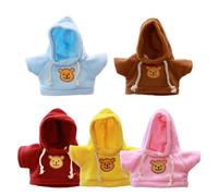 CYNOSURETECH 5 Pieces Of Cute Doll Clothes, Mini Plush Clothes, Doll Clothing Accessories, Doll Clothes Replacement, Children'S Toys